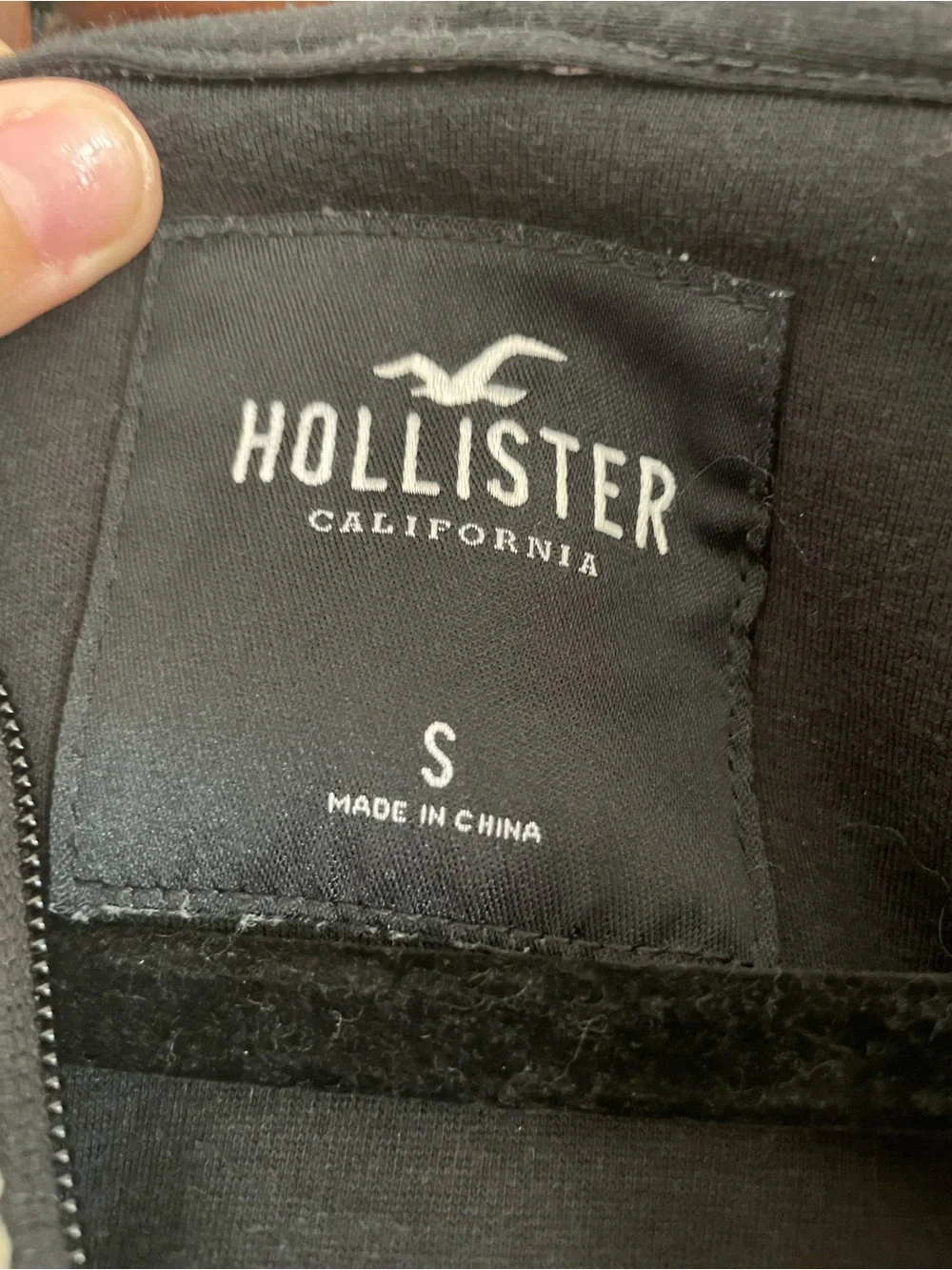 Hollister Cream Sherpa Hoodie